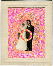 Load image into Gallery viewer, Original Vintage Wedding Art Collage Gift Idea - Naomi Vona Art
