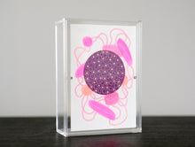 Cargar imagen en el visor de la galería, Purple And Pink Original Handmade Abstract Collage - Naomi Vona Art
