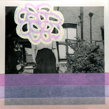 Cargar imagen en el visor de la galería, Purple Art Of A Woman Outdoor Portrait Photography Collage - Naomi Vona Art
