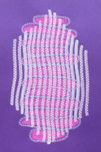 Load image into Gallery viewer, Original Handmade Illustration On Purple Paper - Naomi Vona Art
