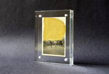 Cargar imagen en el visor de la galería, Gold Art Collage On Vintage Black And White Photography - Naomi Vona Art
