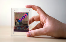 Cargar imagen en el visor de la galería, Vintage Collage Realized With Stickers And Tape - Naomi Vona Art
