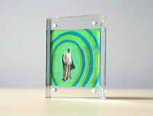 Cargar imagen en el visor de la galería, Old Man Portrait Artwork, Surreal Photography Collage - Naomi Vona Art
