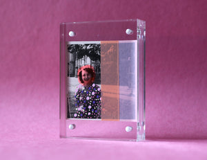 Smiling Woman Photo Collage Art Gift Idea - Naomi Vona Art