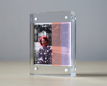 将图片加载到图库查看器，Smiling Woman Photo Collage Art Gift Idea - Naomi Vona Art
