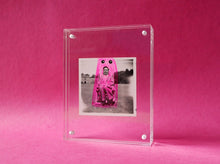 Load image into Gallery viewer, Pink Picture Collage On Vintage Photo - Naomi Vona Art
